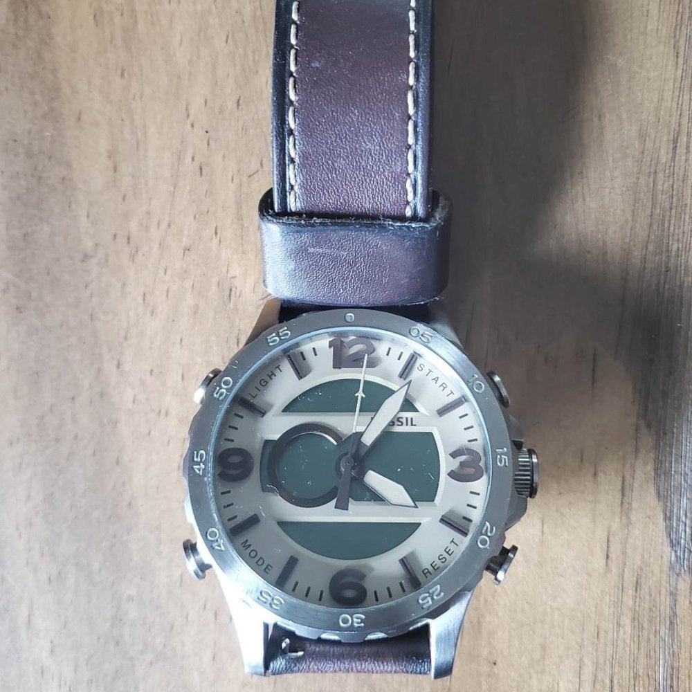 Fossil Nate Watch Brand New Battery. \